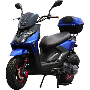 Motocicleta, Scooter a Gasolina de 125cc, Motocicleta de Pedales, Motocicleta para Desplazamientos Diarios - Product Image 3