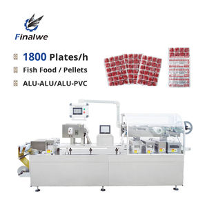 Machine d'emballage blister série DPP de marque Finalwe pour granulés alimentaires pour poissons - Product Image 1
