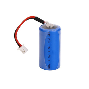 <strong>CR123A</strong> 3.0V 1300mAh 1500mAh 1700mAh <strong>Lithium</strong> <strong>Battery</strong> 3V CR17335 Li-MnO2 Non-rechargeable <strong>Batteries</strong> With Wires, Connector - Product Image 2