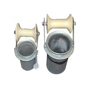 Nhiệm Vụ Nặng Nề 150Mm Cáp Hướng Dẫn Đặt Công Cụ Ống Đầu Con Lăn Ròng Rọc - Product Image 1