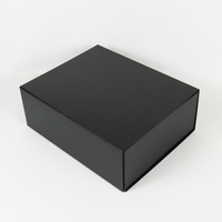 Couronne gagner plaine noir Kraft ondulé boîtes en carton d'expédition pliant Mailer cadeau et beauté maquillage Pack boîtes en papier avec gaufrage