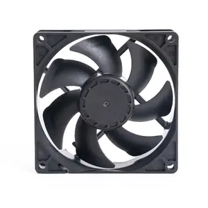 80*80*25 220v 15mm 20mm Ventilador de fluxo axial montado na parede industrial marinho DC