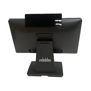 All in One 18.5 / 21.5 inch Foldable Wide Screen POS HD Touchscreen POS Terminal Dual Screen POS