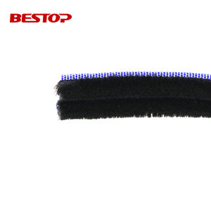 Vente en gros <span class=keywords><strong>de</strong></span> matériel <span class=keywords><strong>de</strong></span> <span class=keywords><strong>verre</strong></span> personnalisé pour fenêtre et porte, brosse pour bande d'étanchéité, bande météo, barre météo, Pile en <span class=keywords><strong>laine</strong></span> - Product Image 3