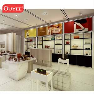ชั้นวางแสดงของตกแต่งร้านรองเท้ากระเป๋าถือเฟอร์นิเจอร์สำหรับร้านค้า - Product Image 3