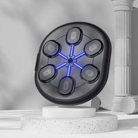 Machine de boxe musicale électronique multifonctionnelle avec cible murale et fonction de massage