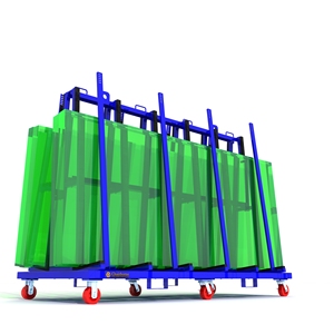 Glas A Frame Rack Transport Rack Für Glass tapel Racks & Regale mit 4000kg Beladung