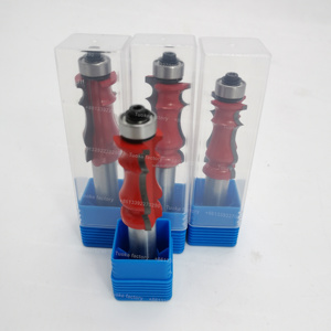 TUOKE Woodworking Cutter <strong>Tools</strong> <strong>CNC</strong> <strong>Router</strong> <strong>Bits</strong> Shank 12mm Carbide for Cutter Wood Moulding Profile <strong>Bit</strong> - Product Image 4