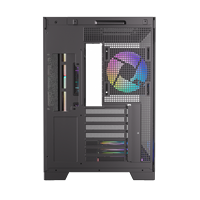 Boîtier PC Gaming USB 3.0 SPCC 0,70 mm ATX/M-ATX/ITX avec prise en charge de la carte mère à connexion arrière
