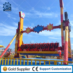 Équipement extérieur passionnant de parc d'attractions en métal de fibre de verre de tours de voyage d'espace à vendre Manege Top planification de parc de rotation - Product Image 2