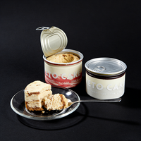 Vente en gros de pots en plastique PET vides de 10 oz, 300 g, 1050 g avec logo personnalisé, pour en-cas, épices, aliments, gâteaux, avec couvercles à languette