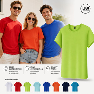 Custom Logo Denim O-Neck T-<b>shirt</b> <b>100</b>% <b>Polyester</b> Quick Dry 150g Performance Gym Sports Tee Reflective Running <b>Shirt</b> Private Label - Product Image 1