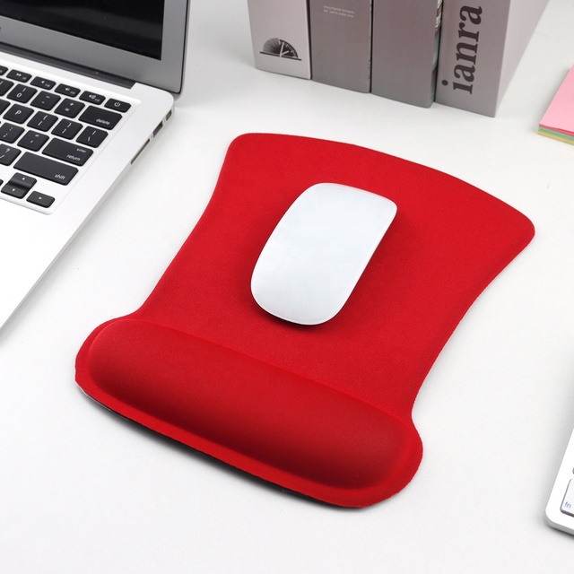 New 2PCS/Set Ergonomic Mouse Pad & Keyboard Wrist Comfort Mouse Mat Rubber Keyboard Wrist Support Pads Set Suitable for Office