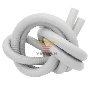 Equipment tube 17mm white PVC air suction hose