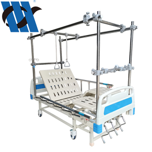 Cama ortopédica multifunción de cuatro manivelas, cama de tracción de fisioterapia Manual, 1 unidad - Product Image 1