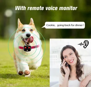 Smart Mini Gps Collar Pet Gps Tracker AllオールインワンPet Gps Tracker Dog Collar Waterproof Ip68