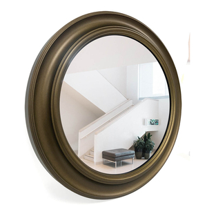 Vintage Badkamer Grote Luxe Metalen Frame Rustieke Ronde Hangende Kunst Home Decor Moderne Decoratie Woonkamer Muur Spiegels
