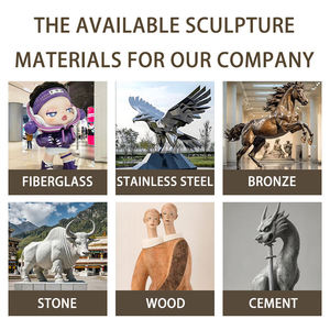 Sculture Moderne in <span class=keywords><strong>Acciaio</strong></span> Inossidabile, <span class=keywords><strong>Aquila</strong></span> Artificiale da Esterno, Ornamenti per Giardini e Parchi - Product Image 5