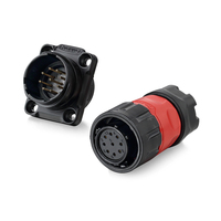 IP67 étanche Cnlinko YM20 9Pin M20 prise mâle prise femelle connecteur de câble circulaire d'aviation pour équipement de lumière LED de scène