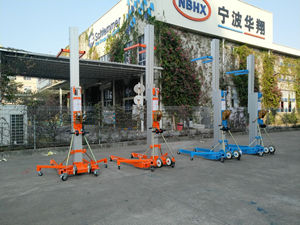 Máy Nâng Vật Liệu Nhôm Di Động 200Kg Tời Vận Hành - Product Image 3