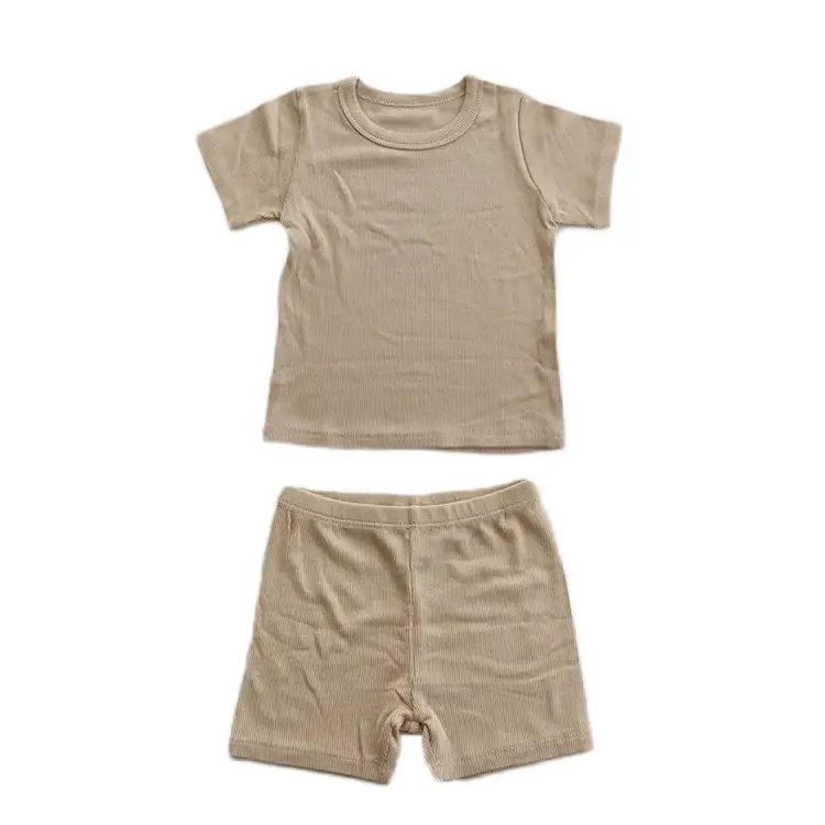 Toddler Boys Clothing Summer 2pcs Outfit Short Sets Casual Cotton kid pajama