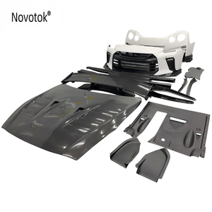 Kit de Carrocería Completo de Fibra de Carbono Estilo TS de Alta Calidad, Parachoques, Capó y Alerón para Gtr35 Gt-r <span class=keywords><strong>R35</strong></span> - Product Image 1