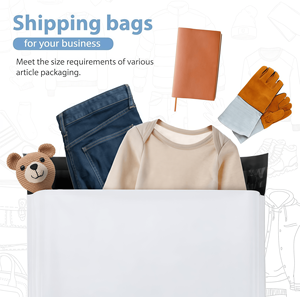 Bolsa de Plástico para Envíos de Paquetería, Autoadhesiva, de Alta Calidad, con Logotipo Personalizado Impreso - Product Image 4
