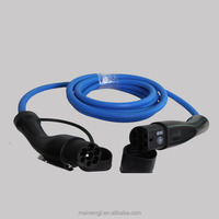 Câble de charge pour véhicule électrique 7KW 32A Type 2 vers GBT, prise 3 broches, 5m, 85-265V, monophasé, neuf