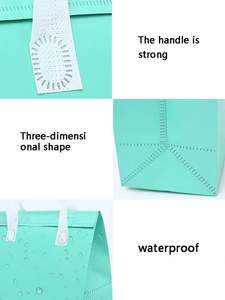 Sac isotherme personnalisé en non-tissé, imperméable, avec logo sur mesure, pour pique-nique et livraison de repas, vente en gros aux États-Unis - Product Image 3