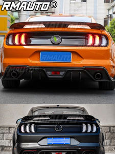 Aileron de coffre arrière style GT500 pour Ford Mustang 2015-2021, aileron arrière de voiture de haute qualité, kit de style de carrosserie, accessoires de voiture - Product Image 5
