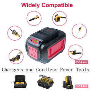 Оптовая продажа, замена батареи <span class=keywords><strong>4Ah</strong></span> 5Ah 6Ah 7.5Ah для батареи <span class=keywords><strong>Dewalt</strong></span> 40V DCB406 DCB404 DCB407 совместимые электроинструменты DCB114 DCB116 - Product Image 6