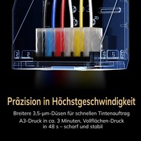 InkSonic Imprimante DTF H13 F1080 14 pouces A3 personnalisation OEM ODM logo boîtier emballage pour marques