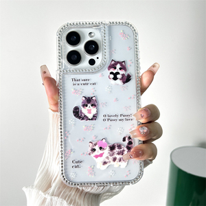 Thiết kế thời trang sáng bóng Kim Cương 3 trong 1 ba không thể phá vỡ điện thoại di động Trường hợp đối với Redmi <span class=keywords><strong>A5</strong></span> 4G <span class=keywords><strong>2025</strong></span> POCO C71 - Product Image 2