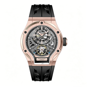 Orologio da Polso Meccanico Automatico OEM di Lusso Personalizzato in <span class=keywords><strong>Acciaio</strong></span> Inossidabile 316L Impermeabile con Quadrante Scheletrato per <span class=keywords><strong>Uomo</strong></span> - Product Image 5