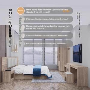 Chambre Standard Complète Design Moderne Hôtel Cinq Étoiles Chaîne Hôtelière Express Grand Lit Chambre à Coucher - Product Image 2