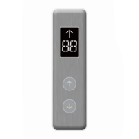 Panel de Control Eléctrico Metálico Moderno de Alto Rendimiento y Mejor Calidad para Elevadores, Botón de Llamada para Hoteles, ELEVORO P6