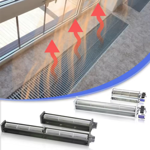 30-65 מ""מ מנוע AC DC מאווררים משידיים נפח אוויר גדול רעש נמוך רעש צולב זרימה מאוורר קירור מאוורר טנגנטי - Product Image 3