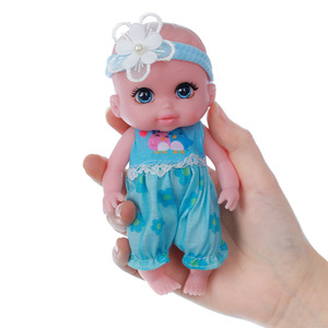 30cm Simulation Doll Soothing Reborn Baby <b>Vinyl</b> Children's Toy Female Baby Doll Wholesale - Product Image 5