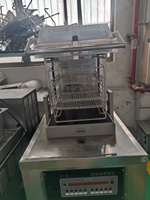Friteuse à poulet automatique Henny Penny de qualité commerciale CE, friteuse à poulet à levage automatique, friteuse à pression 8 têtes