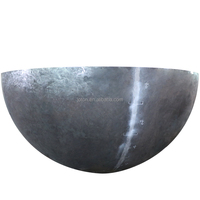 Cabeza Semiesférica de Acero Inoxidable 304/316L Pulido, Grado Petroquímico, Certificación ASME para Recipientes a Presión Marinos