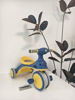 Tricycle pour enfants, scooter, plus de 3 ans, voiture à roulettes en plastique, musique, lumière, poussette jouet