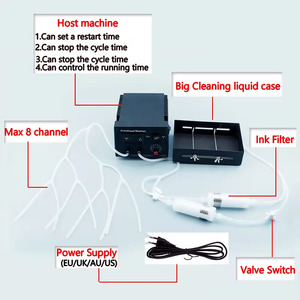 Kit de Limpieza para Cabezales de Impresión I3200 Dx5 Xp600 L1800 L805, Lavadora de Cabezales de Impresión con Tinta UV Eco Solvente DTF, Máquina Limpiadora de Cabezales de Impresión Obstruidos para Epson - Product Image 3