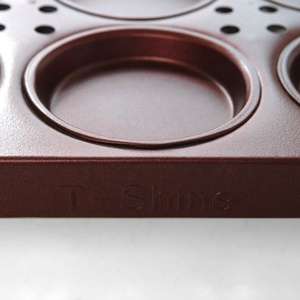 Teglia da Forno in Alluminio con 25 Cavità Rivestite in PTFE ad Alta Capacità <span class=keywords><strong>per</strong></span> <span class=keywords><strong>Muffin</strong></span> e Cupcake - Product Image 4
