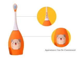 Brosse à dents électrique sonique intelligente en forme de U pour bébé Brosse à dents électrique automatique à ondes sonores pour les soins bucco-dentaires des enfants