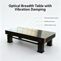 Plateforme de réduction des vibrations optiques de haute précision pour les tests en laboratoire