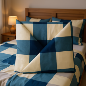 Juego de Sábanas de Microfibra Carla Depot, 1800 Hilos, Diseño a Cuadros, Ropa de Cama para el Hogar, 12 Piezas Surtidas, Tamaño Individual - Product Image 2