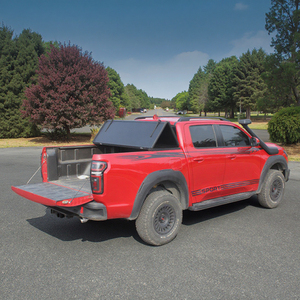 Cubierta Tonneau de tres pliegues dura personalizada para accesorios de cama de camión de aluminio SSangyong Musso en modelo <span class=keywords><strong>Silverado</strong></span> - Product Image 6