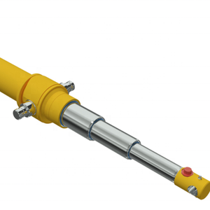 Cylindre hydraulique télescopique multi-étages <span class=keywords><strong>pour</strong></span> remorque agricole, certifié ISO - Product Image 5