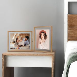 Marco de Fotos de Plástico Personalizado de 8*10 Pulgadas, Marcos de Fotos Dorados Naturales para Decoración de Paredes de Sala de Estar, Marcos de Fotos PS - Product Image 2