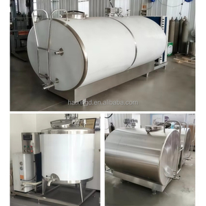 Cuve de refroidissement verticale en acier inoxydable de 500 litres pour <span class=keywords><strong>lait</strong></span>, avec agitateur et mélangeur de liquides pour le chauffage du <span class=keywords><strong>lait</strong></span> laitier - Product Image 3